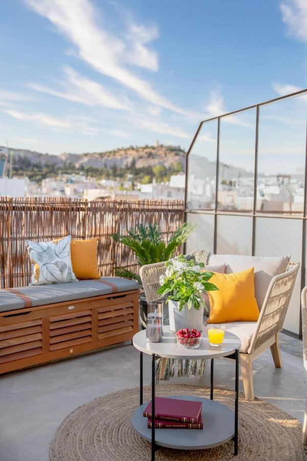 Topfloor Getaway Balcony&Hot Tub+Acropolis View أثينا المظهر الخارجي الصورة