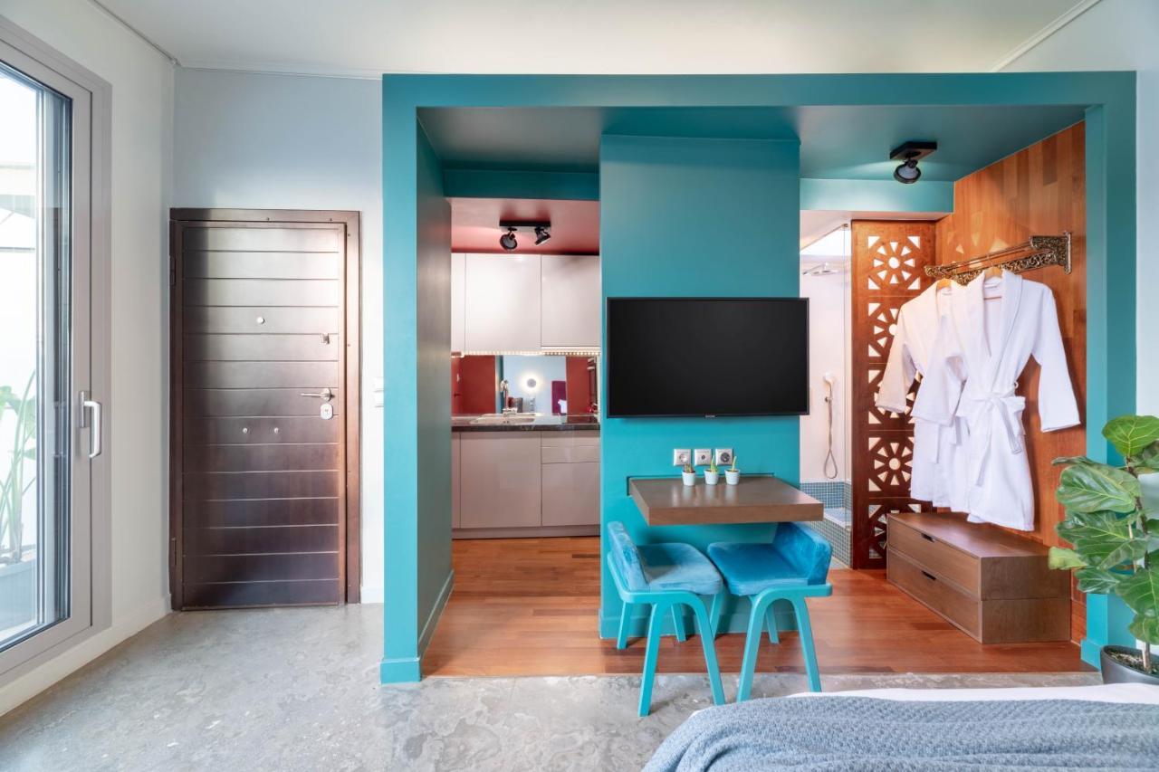 Topfloor Getaway Balcony&Hot Tub+Acropolis View أثينا المظهر الخارجي الصورة